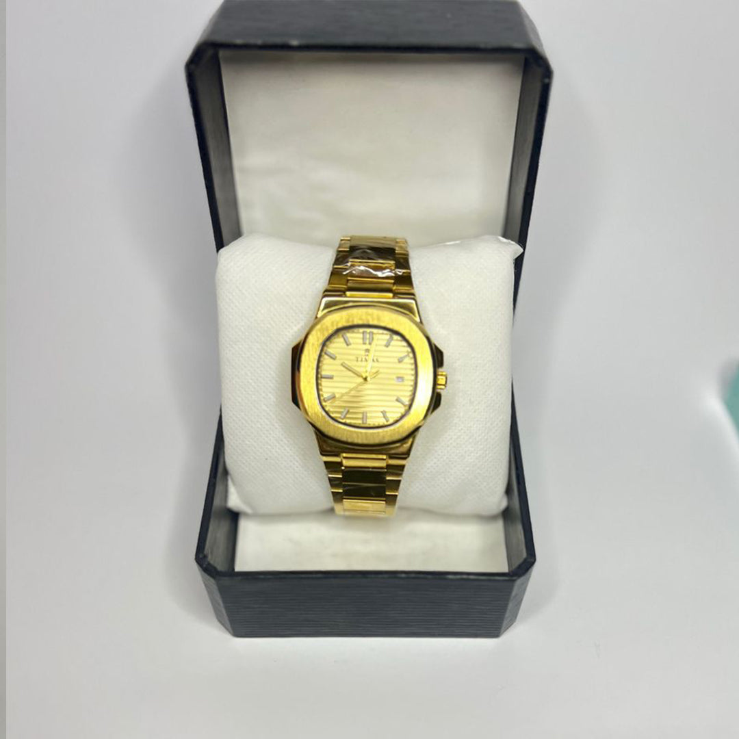 Timas Royal Gold Plated Luxury Watch