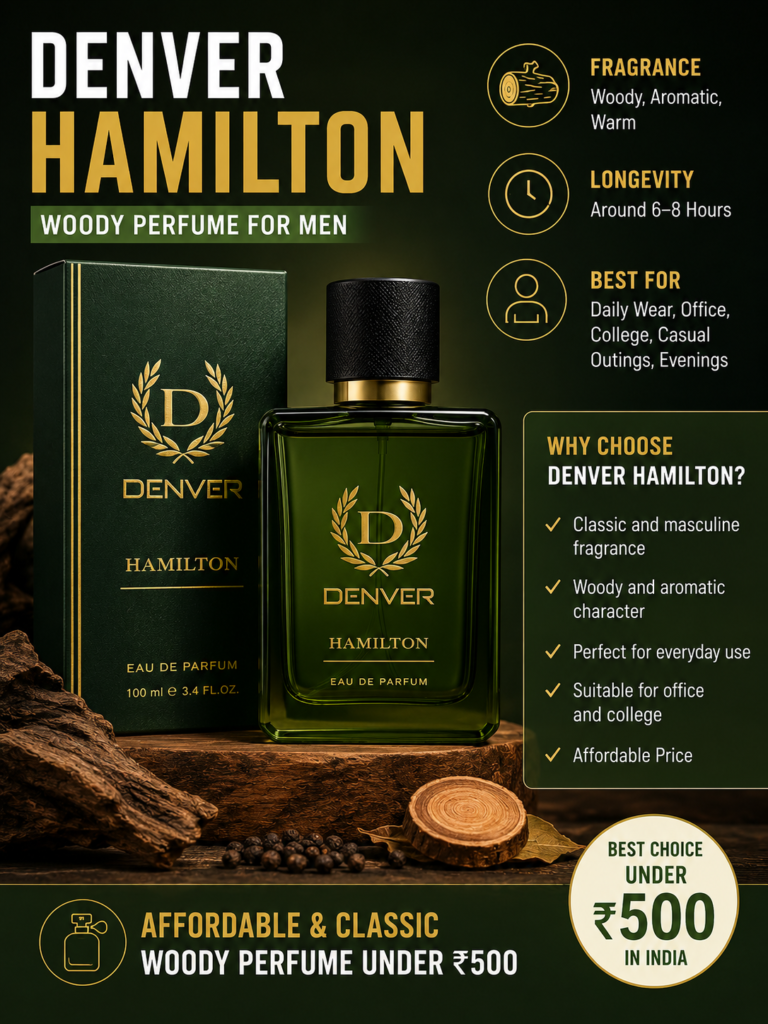 Denver Hamilton woody perfume for men under 500